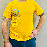 Футболка жовта Колоски 01.20.02, фото 6
