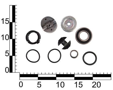 Ремкомплект рульової рейки ВАЗ 2112 з підшипниками (1-СК152112Е+180104), фото 2