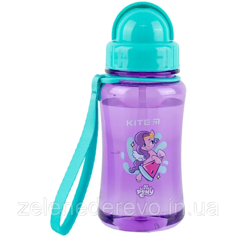 Пляшка для води Kite My Little Pony, 350 мл, фіолетова