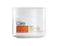 Avon Care крем для лица для сухой кожи с витамином Е и масло макадамии 3 в 1, 100 мл