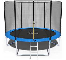 Батут Funfit 846 312 см FT 10 Чорно-синій