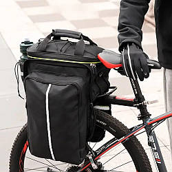 Велосумка на багажник 25л (33,5x24x20см) 950G / Сумка для багажника водонепроникна / Велосипедна сумка