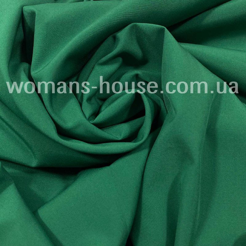 Тканина софт однотон 150 см Темно-зелений (Бутелька) 2, фото 1