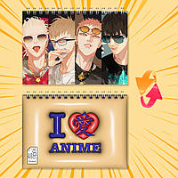 Блокнот на пружині в клітинку 48 арк. 19 Days - One Day / 19 Днів Одного Разу 10