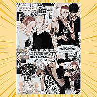 Плакат А4 Аніме 19 Days - One Day / 19 Днів Одного Разу 009