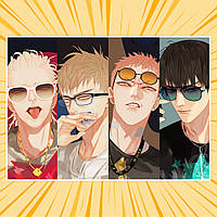 Плакат А4 Аніме 19 Days - One Day / 19 Днів Одного Разу 010