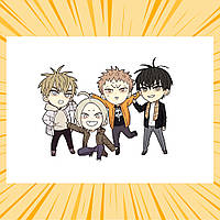 Плакат А4 Аніме 19 Days - One Day / 19 Днів Одного Разу 014