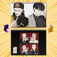 Скетчбук А5  96 арк. 60-65 гр.м² 19 Days - One Day / 19 Днів Одного Разу 007