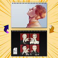 Скетчбук А5  96 арк. 60-65 гр.м² 19 Days - One Day / 19 Днів Одного Разу 008