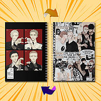 Скетчбук А5  96 арк. 60-65 гр.м² 19 Days - One Day / 19 Днів Одного Разу 009