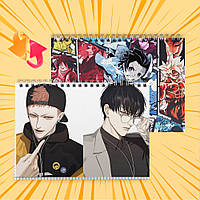 Зошит А5 48 арк. на пружині у клітинку 60 гр.м² 19 Days - One Day / 19 Днів Одного Разу