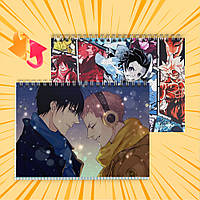 Зошит А5 48 арк. на пружині у клітинку 60 гр.м² 19 Days - One Day / 19 Днів Одного Разу 006