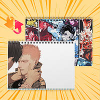 Зошит А5 48 арк. на пружині у клітинку 60 гр.м² 19 Days - One Day / 19 Днів Одного Разу 013