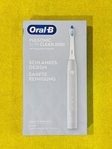 Звукова електрощітка Oral B Pulsonic Slim Clean 2000 Grey