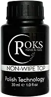 Матовый топ без липкого слоя Roks Matte Top No Wipe, 30 мл