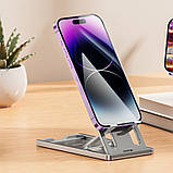 Тримач для телефону Hoco HD5 Freedom Silver, фото 5