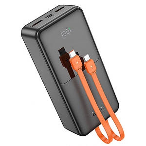 Портативний зарядний пристрій Power Bank Hoco J119B Sharp charge 22.5W+PD20W 30 000 mAh Black