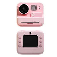 Детская фотокамера K27 с моментальной печатью Pink