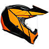МОТОШОЛОМ ДУАЛСПОРТ AGV AX9 - TRAIL GUNMETAL/ORANGE, фото 4