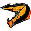 МОТОШОЛОМ ДУАЛСПОРТ AGV AX9 - TRAIL GUNMETAL/ORANGE, фото 2