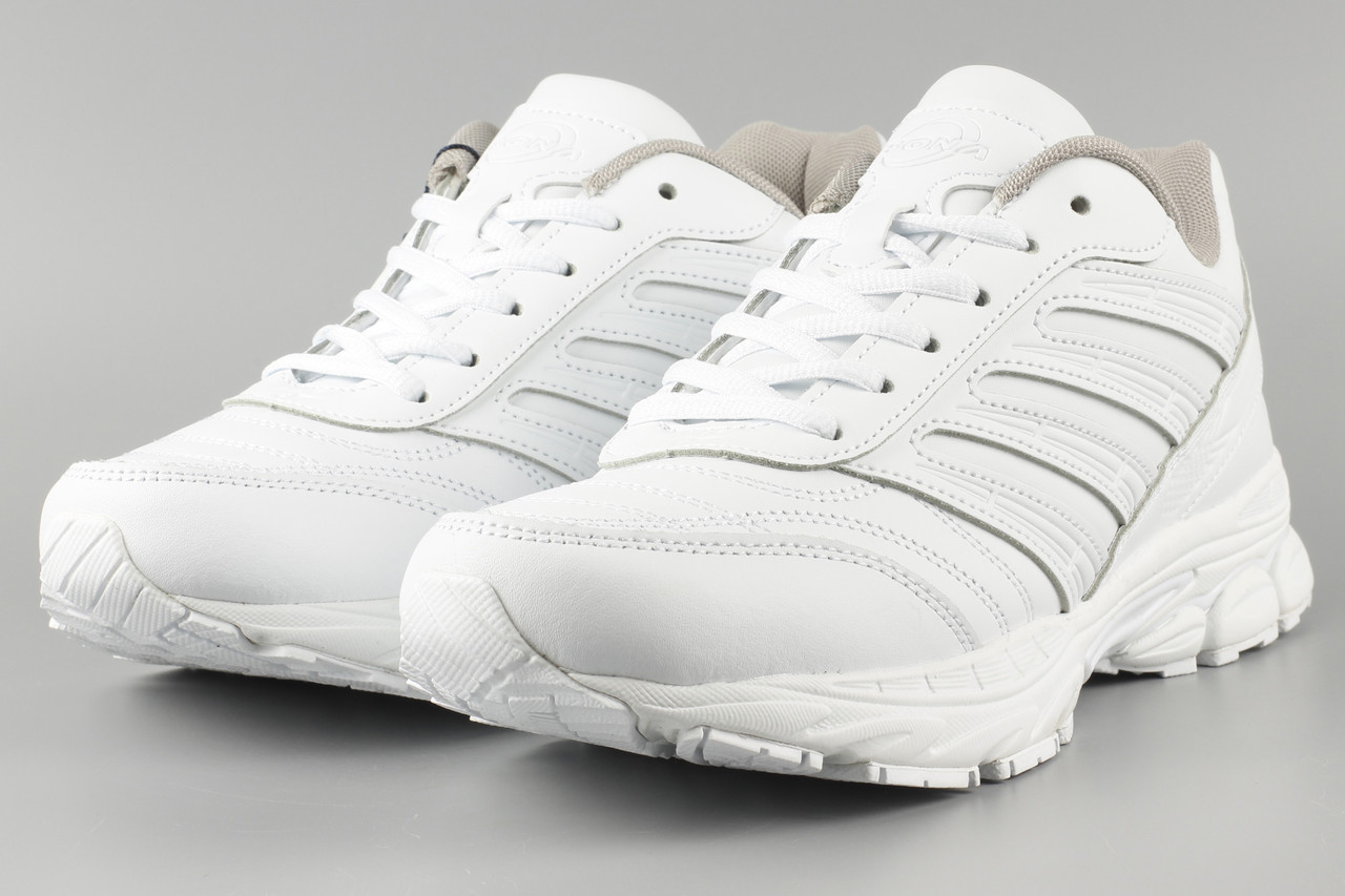 Кросівки чоловічі шкіряні білі Bona 938X Бона Розміри 43 44 45