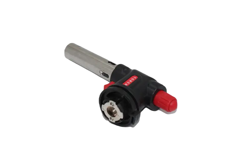 Портативний газовий пальник No 504 З на балончик із п'єзопідпалом, фото 1