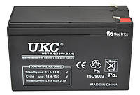 Батарея аккумуляторная свинцово-кислотная универсальная UKC 12v 9A 12 В 9А RSA_546
