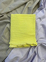 Полотенце льняное банное Суфле желтый 50х70