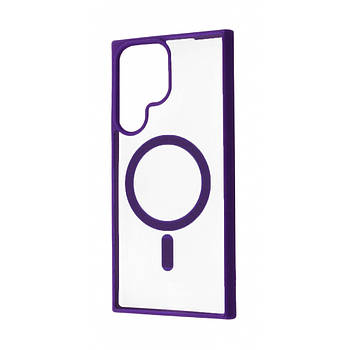 Чохол WAVE Ardor Case with MagSafe Samsung Galaxy S22 Ultra Deep Purple