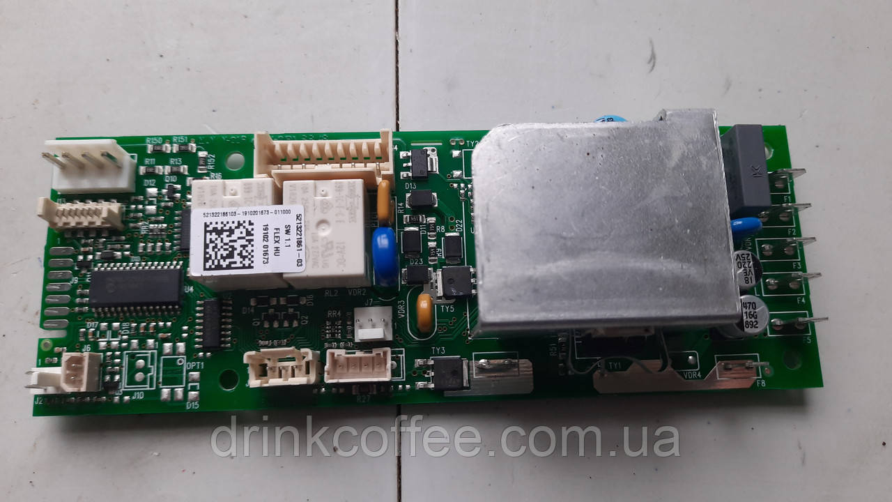 Силова плата кавомашини DeLonghi ESAM 04.120.S_4 ЕСО б/у Cod: 5213221861-03