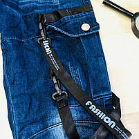 Джинси для хлопчиків оптом, 146-176 см,  № M1001, фото 7