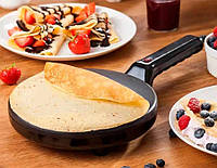Сковородка блинница электрическая кухонная универсальная для блинов Pancake Pan RSA_468
