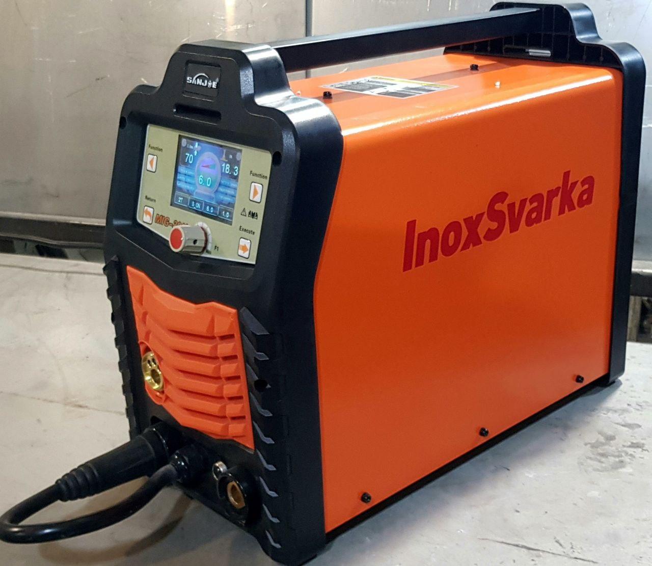 Напівавтомат зварювальний Inox Svarka MIG-200L (LCD 220V DPulse) (ID ...