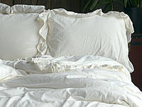 Комплект постельного белья Limasso Snow White Exclusive размер евро белого цвета
