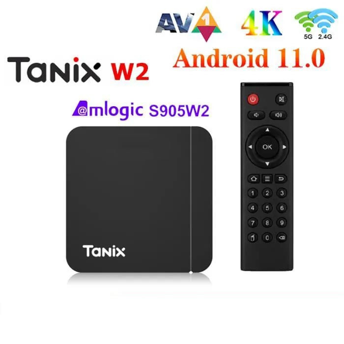 Смарт приставка портативная переносная Tanix W2 4K Android TV Box 4GB/32GB Android 11 RSA_1209 - фото 3 - id-p2139904679