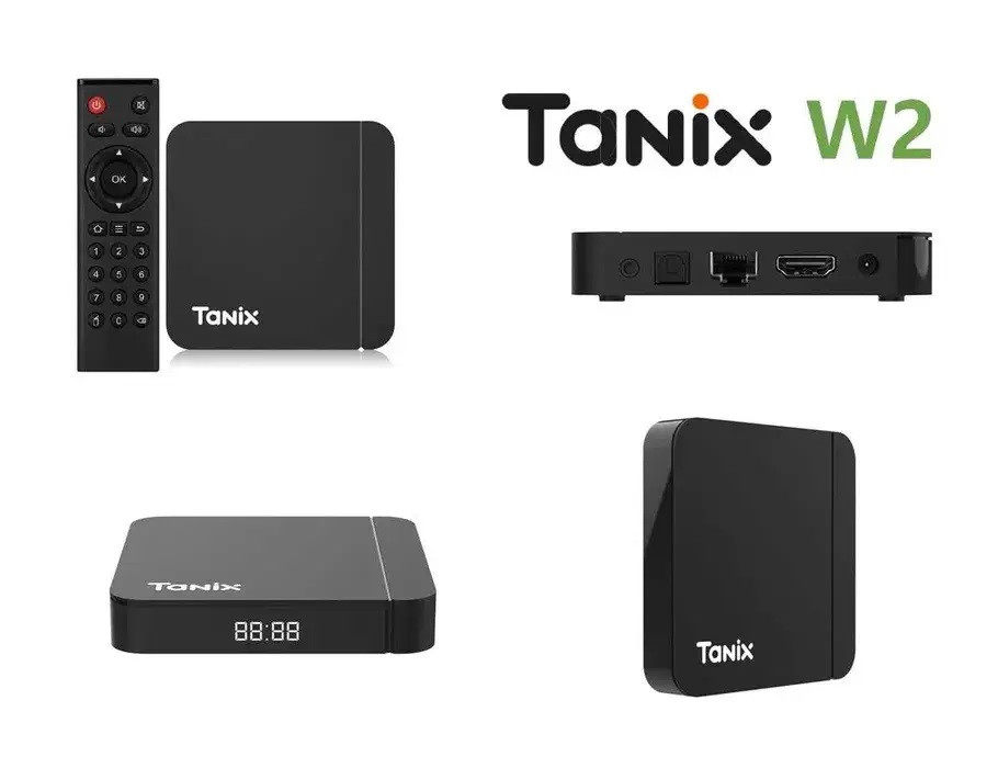 Смарт приставка портативная переносная Tanix W2 4K Android TV Box 4GB/32GB Android 11 RSA_1209 - фото 4 - id-p2139904679