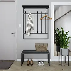 Вішалки для одягу та полиці для взуття