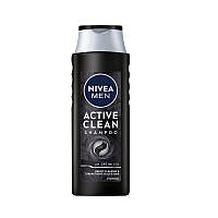 Шампунь для чоловіків NIVEA Men Active Clean 400 мл (9005800244693)