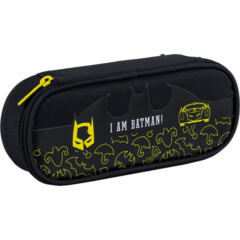 Пенал м'який Kite NEW DC Comics Batman 22x9x6 (DC24-599-1), фото 1