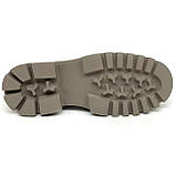 Жіночі замшеві лофери на шнурках бежевого кольору Zlett 2771z лате розмір 36, фото 9