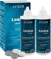 Розчин для лінз Unica Sensetive \ 2x350 ml \ Avizor