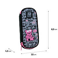 Пенал м'який Kite NEW Lucky Girl 22x8x4 (K24-599-1), фото 6