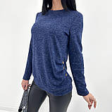 📌 Жіноча кофта повсякденна з ґудзиками, ангора софт, весна/осінь | Стильний джемпер м'який | Норма та батал, фото 10