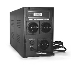 ИБП Ritar RTM1500 (900W) Proxima-L, LED, AVR, 3st, 3xSCHUKO socket, 2x12V9Ah, metal Case (350х120х190)- Q2