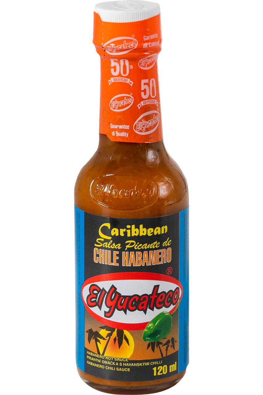 Сальса хабанеро Caribbean Extra Hot EL YUCATECO 120 мл