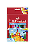 Фломастеры 12 цв. FABER CASTELL Felt Tip Замок (554201)