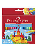 Фломастеры 36 цв. FABER CASTELL Felt Tip Замок (554203)