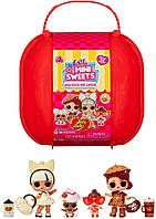 Игровой набор LOL Surprise Loves Mini Sweets Deluxe Jelly Belly Чемодан с 4 куклами (589365)