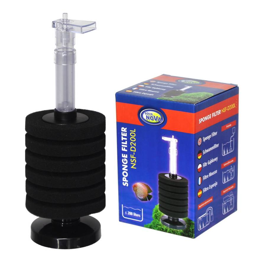 Фільтр аерліфтний, Aqua Nova NSF-D200L.