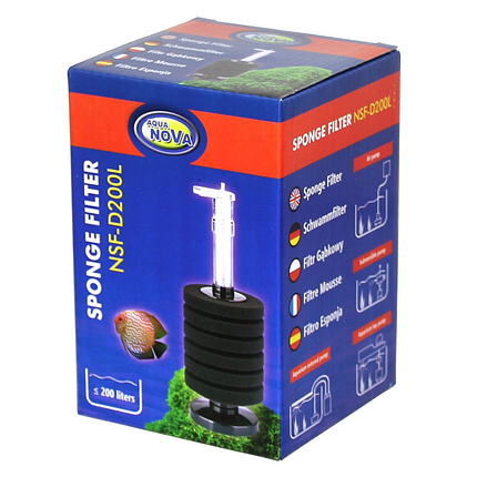 Фільтр аерліфтний, Aqua Nova NSF-D200L., фото 2